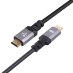 Кабель HDMI (M/M) 2Е 1.8м, 2.1, 4K/120Hz, 8K/60Hz 48Gbps, Ultra High Speed, чорний