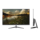 Монітор 2E 31.5″ D3224B 2xHDMI, DP, IPS, 2560×1440, 75Hz, 5ms, FreeSync