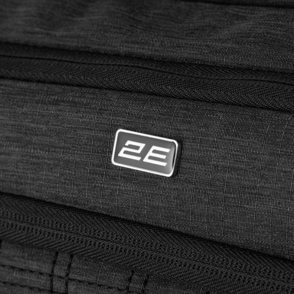 2E Laptop Bag 16″, CrossSquares, Black