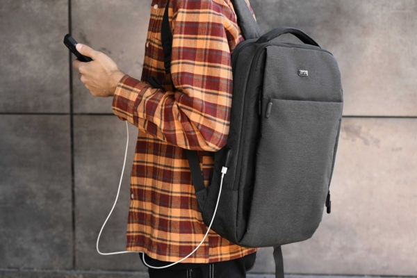 Рюкзак 2E, Melange 16″, чорний