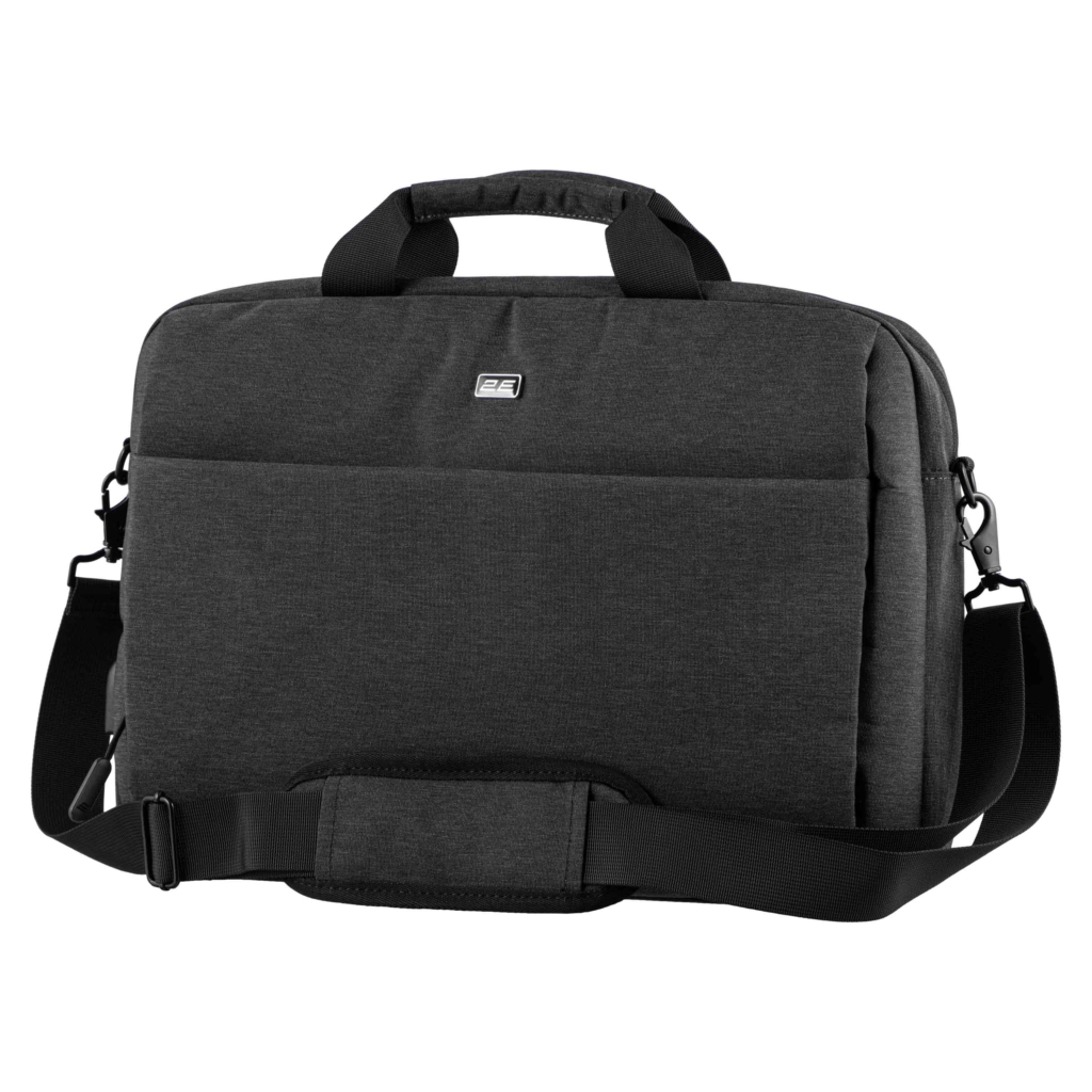 Сумка 2E, Melange 16″, чёрная