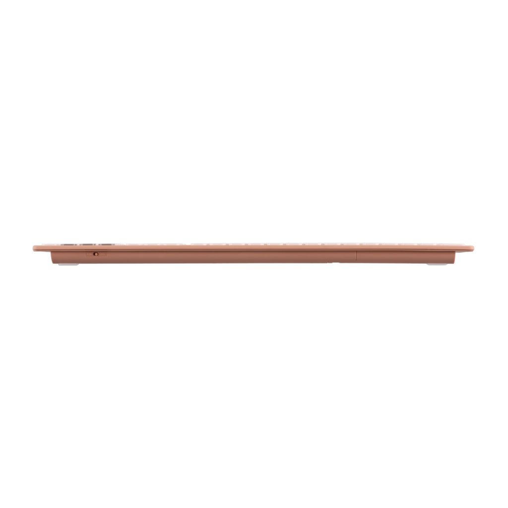Клавиатура ножничная 2E KS270 109key, WL/BT, EN/UK, розово-белый
