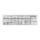 2E Keyboard membrane KS270 109key, WL/BT, EN/UK, silver-white