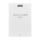 2E Keyboard membrane KS270 109key, WL/BT, EN/UK, silver-white