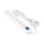 2E Power strip 6хType F, 3х1mm2, 10A, 3m, white