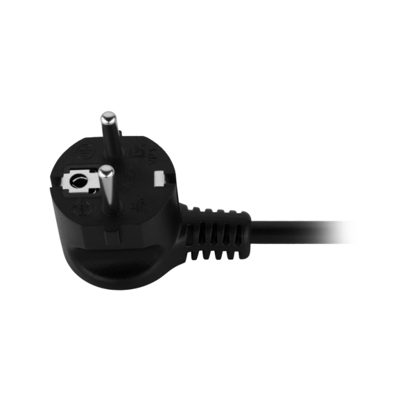 2E Power strip Plus 3хType F, 3х1mm2, 10A, 5m, black