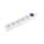 2E Power strip 5хType F, 3х1.5mm2, 16A, 10m, white