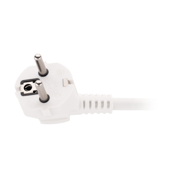 2E Power strip 5хType F, 3х1.5mm2, 16A, 10m, white