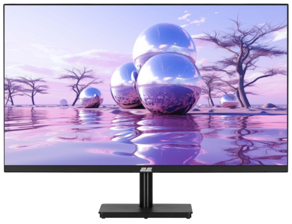 Монітор 2E 27″ H2724B D-Sub, HDMI, DP, IPS, 2560×1440, 100Hz, FreeSync