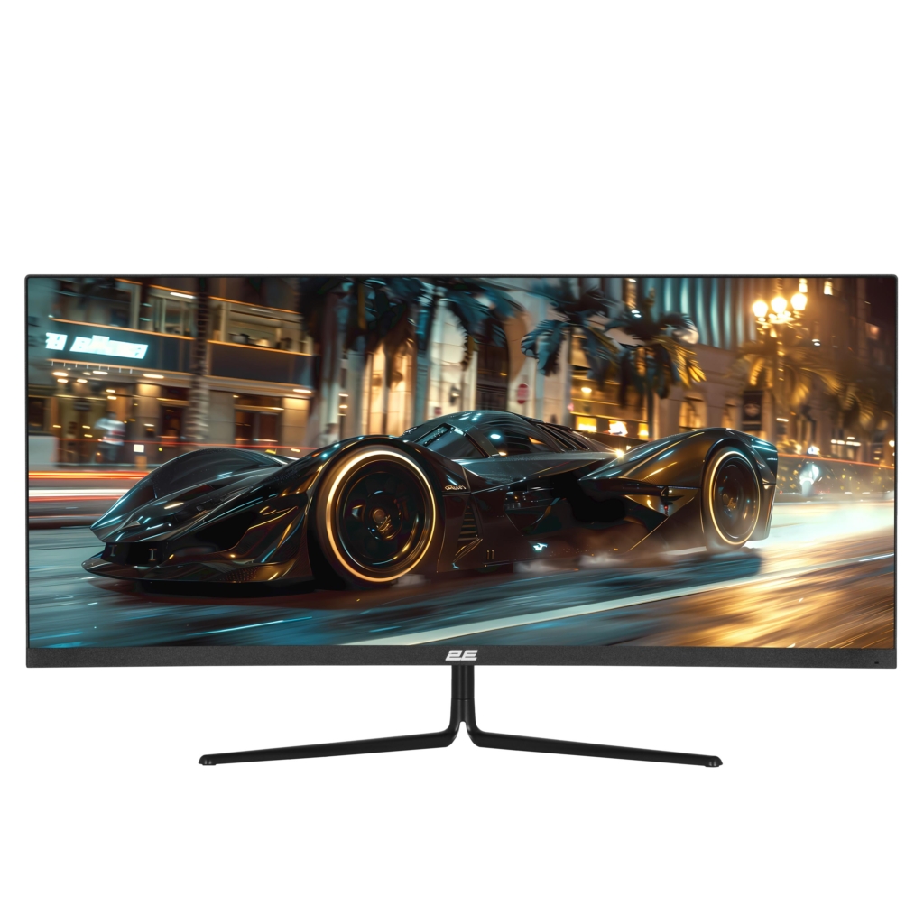 Monitor 2E GAMING 30″ G3024B 2xHDMI, DP, Audio, VA, 2560×1080, 21:9, 200Hz, 1ms, CURVED, FreeSync