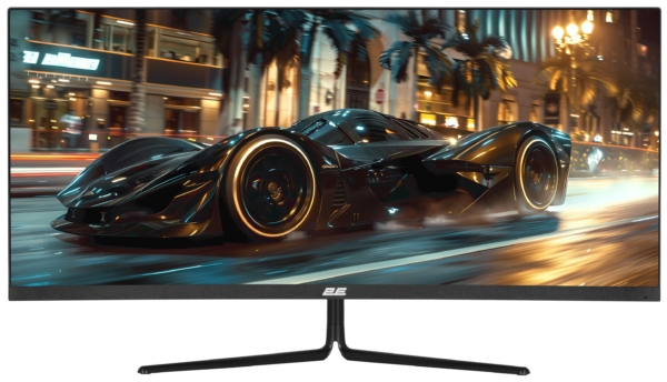 Монітор 2E GAMING 30″ G3024B 2xHDMI, DP, Audio, VA, 2560×1080, 21:9, 200Hz, 1ms, CURVED, FreeSync
