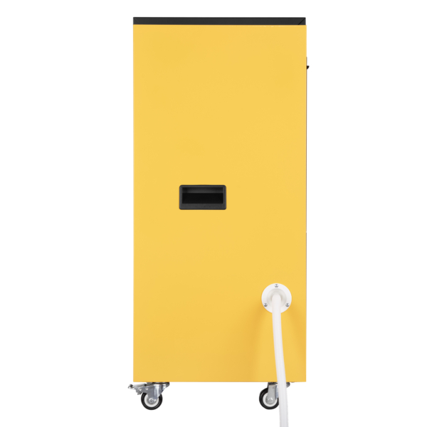 2E Industrial dehumidifier 90l/day 250m sq 500m cubic/h 1000W LCD display electric control timer IP22