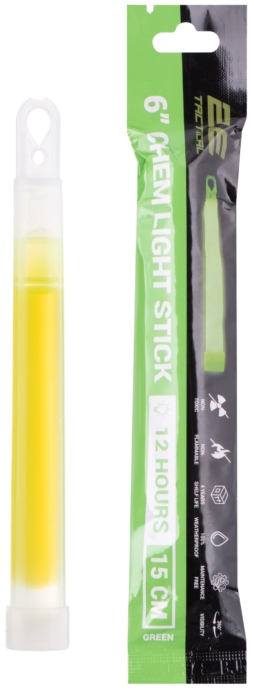 2E Tactical Chemical light GS6, 15 cm, 12 hours, green – 50 pcs