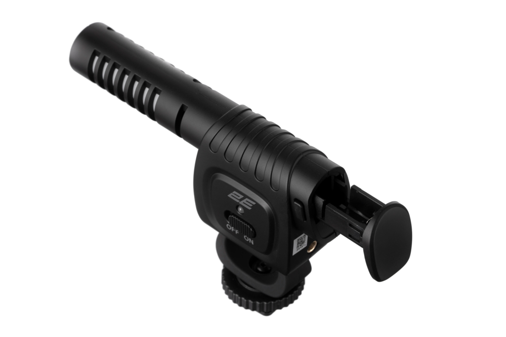 Микрофон пушка 2Е MG020 Shoutgun Pro, on/of, 3.5mm