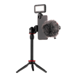 Микрофон с триподом для мобильных устройств 2Е MM011 Vlog KIT, 3.5mm