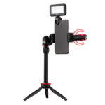Микрофон с триподом для мобильных устройств 2Е MM011 Vlog KIT, 3.5mm