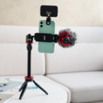 Микрофон с триподом для мобильных устройств 2Е MM011 Vlog KIT, 3.5mm