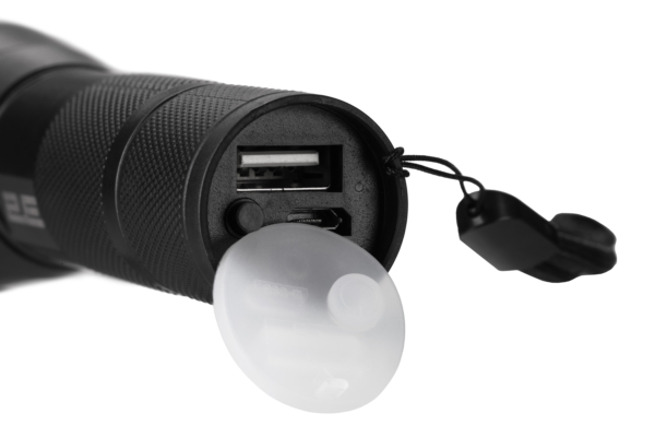 2E Hand lantern rechargeable FLBL1812BI Micro-USB 1200mAh 1200lm 10W 4 lighting modes Power Bank function IPX4 0.1kg