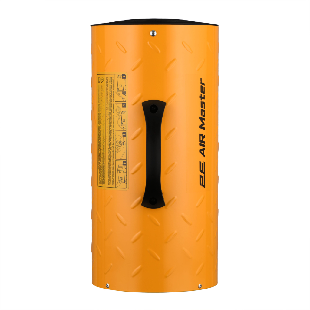 Тепловая пушка газовая 2E PowerHeat G30, 30кВт, 300м кв, 750м куб/ч, IPX4, жёлтый