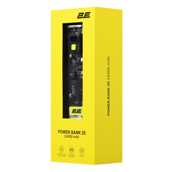 2E Power Bank Сrystal 24000mAh, 100W