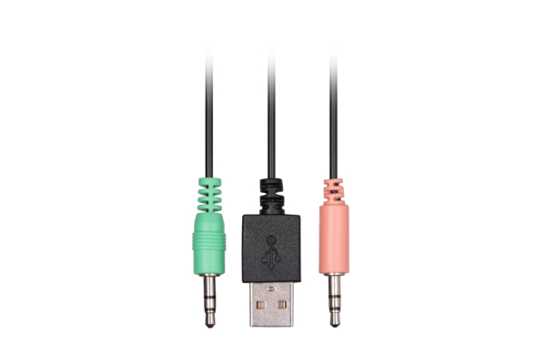 Акустична система (саундбар) 2E PCS101 RGB, 2.0, USB, Black