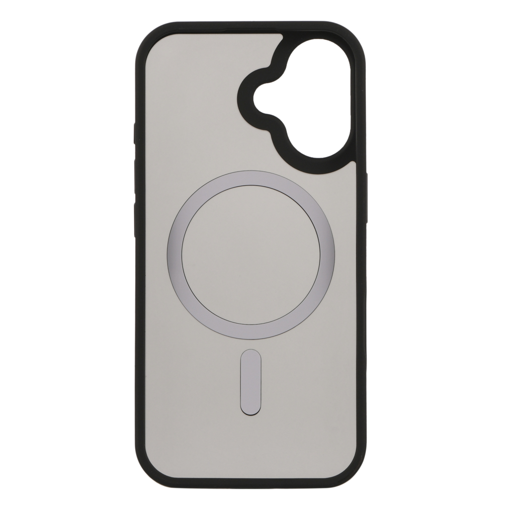 2E Чехол Basic для iPhone 16, Soft Touch MagSafe Cover, черный