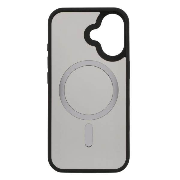 2E Basic case for iPhone 16, Soft Touch MagSafe Cover, Black