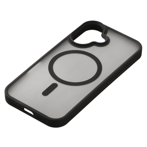 2E Basic case for iPhone 16, Soft Touch MagSafe Cover, Black