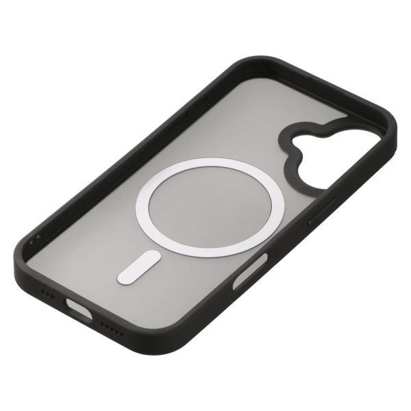 2E Basic case for iPhone 16, Soft Touch MagSafe Cover, Black