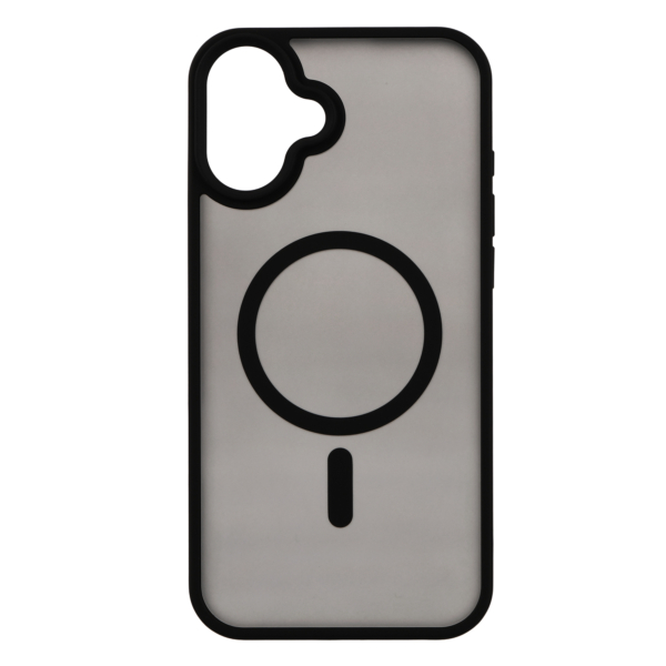 2E Basic case for iPhone 16 Plus, Soft Touch MagSafe Cover, Black