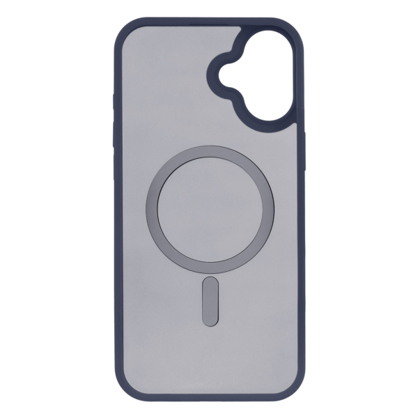 2E Basic case for iPhone 16 Plus, Soft Touch MagSafe Cover, Dark Blue
