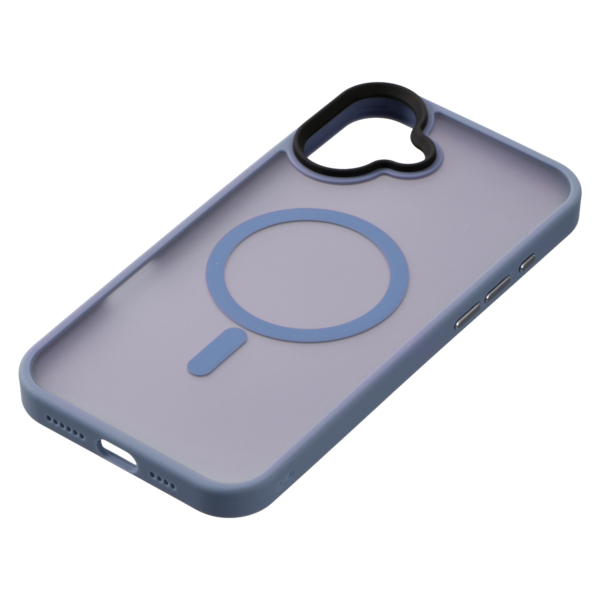 2E Basic case for iPhone 16 Plus, Soft Touch MagSafe Cover, Light Blue