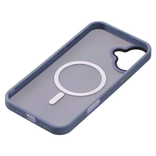 2E Basic case for iPhone 16 Plus, Soft Touch MagSafe Cover, Light Blue