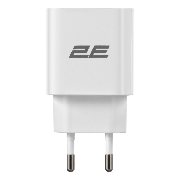 Зарядное устройство сетевое 2E 30Вт USB-C PD, белый