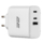 Зарядний пристрій мережевий 2E 65Вт GaN 2хUSB-C/USB-A, PD/QC, білий
