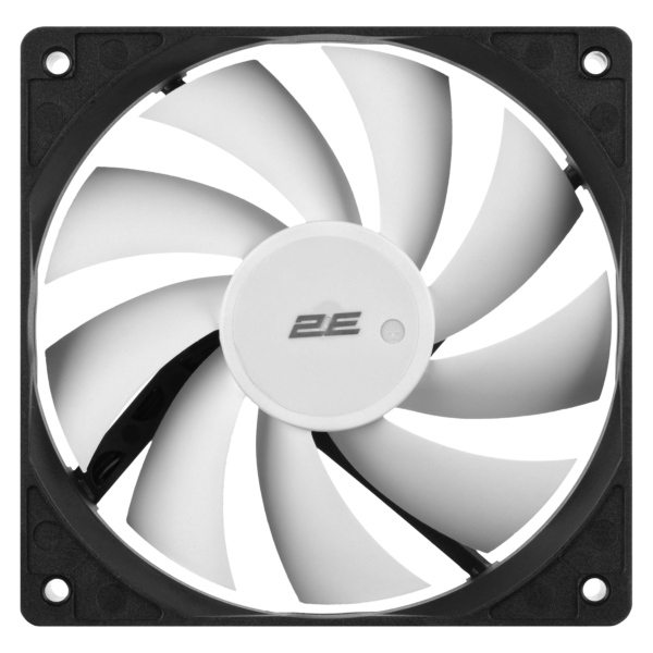 Корпусный вентилятор 2E F120-SN 120мм, 500-1500rpm, 4pin 24dBa чёрный