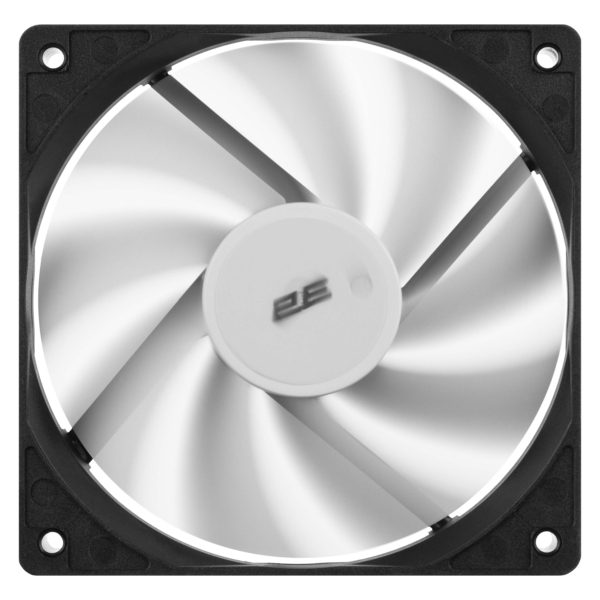 Корпусный вентилятор 2E F120-SN 120мм, 500-1500rpm, 4pin 24dBa чёрный