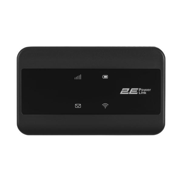 Mobile router 2E PowerLink (MiFi-2) LTE, Wi-Fi4, 1xType-C, 1xCRC9, 2100mAh black