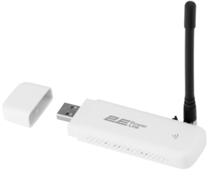 Mobile router 2E PowerLink (MiFi-1 2024) LTE, Wi-Fi4, 1xUSB, 1xCRC9 white