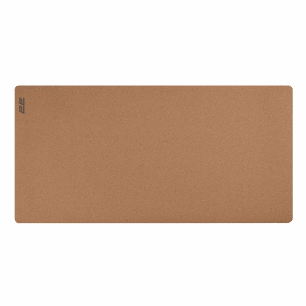 2E Mouse Pad CORK, L(800x400x2mm), brown