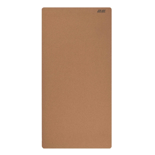 2E Mouse Pad CORK, L(800x400x2mm), brown