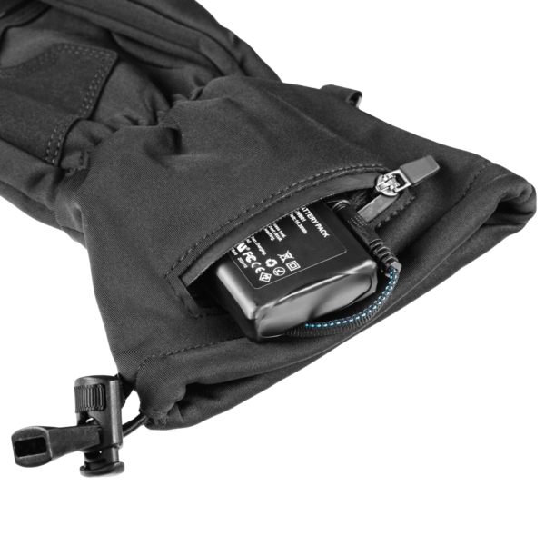 2E Tactical Перчатки с подогревом Touch Plus Black, размер M/L