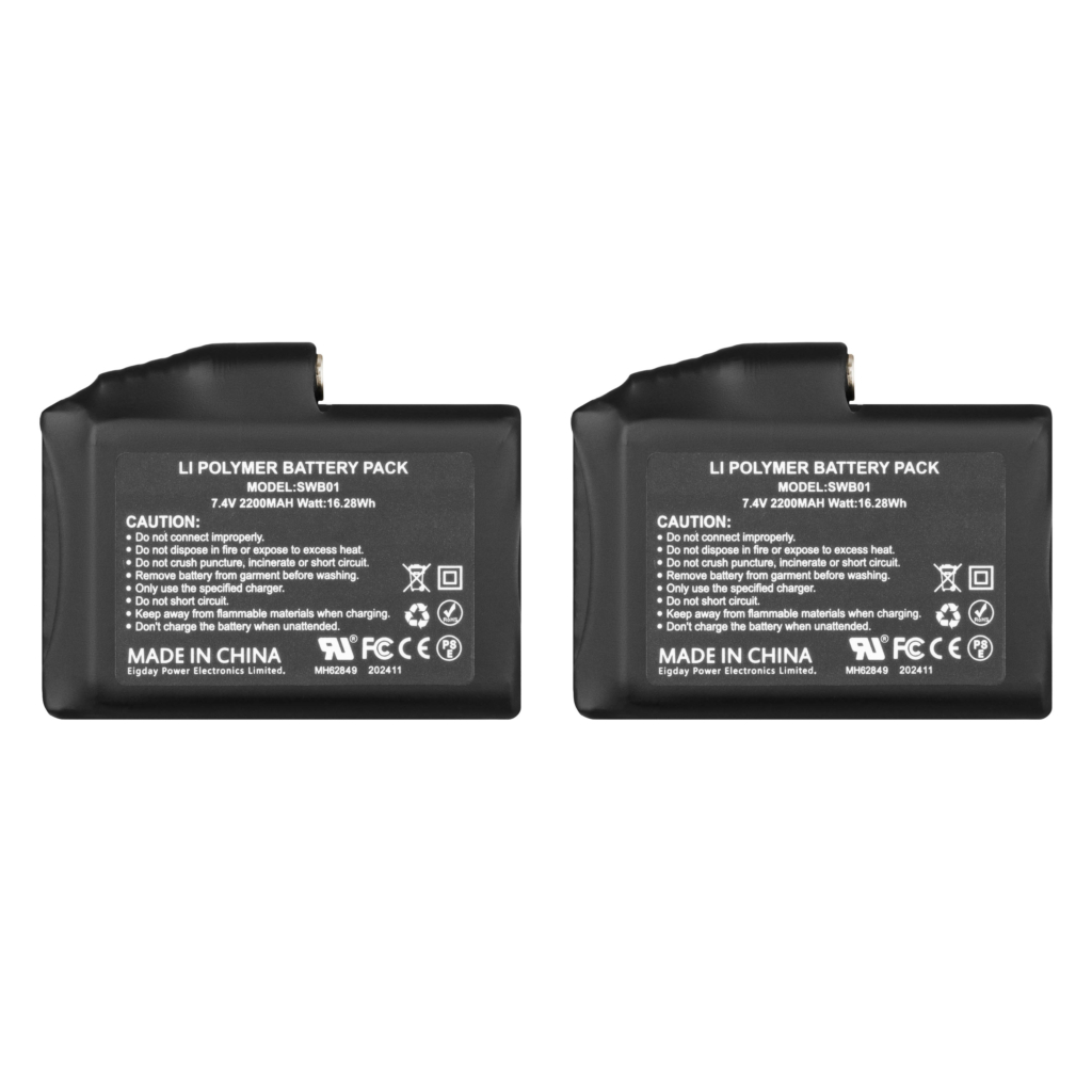 Перчатки с подогревом 2E Touch Plus Black, размер M/L