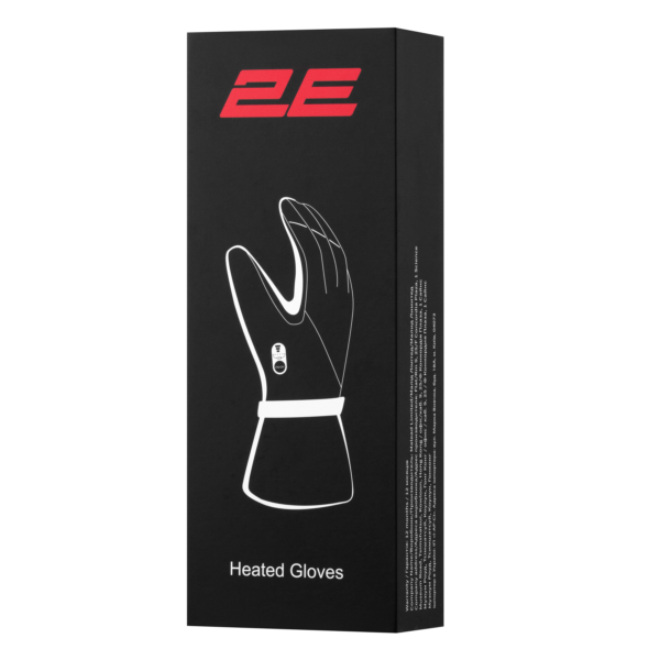 2E Tactical Перчатки с подогревом Touch Plus Black, размер M/L