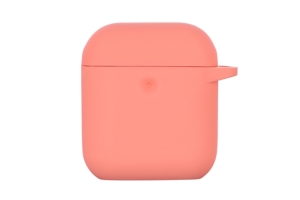 2Е case for AirPods (Gen 1-2, 2016-2019), Pure Color Silicone (3.0mm), Rose pink