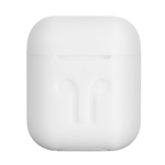 Чехол 2Е для AirPods (Gen 1-2, 2016-2019), Pure Color Silicone Imprint (3.0mm), белый