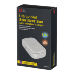 Ультрафиолетовый стерилизатор c беспроводной зарядкой 2E UVSB040, Qi