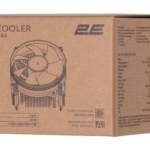 2E CPU cooler CX10384, LGA1700, 1366, 1200, 115x, 4pin PWM, TDP 65W