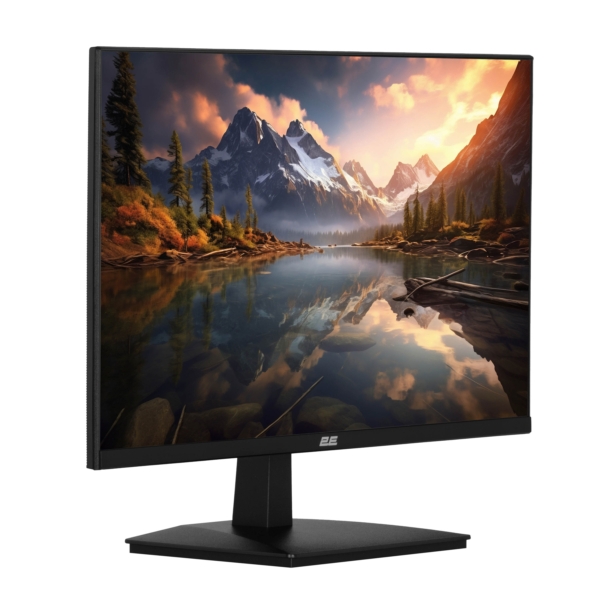 Монітор 2E 23.8″ E2424B D-Sub, HDMI, VA, 100Hz, FreeSync