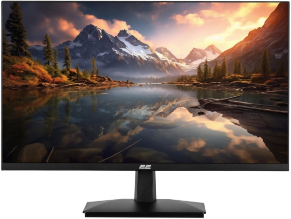 Монітор 2E 23.8″ E2424B D-Sub, HDMI, VA, 100Hz, FreeSync